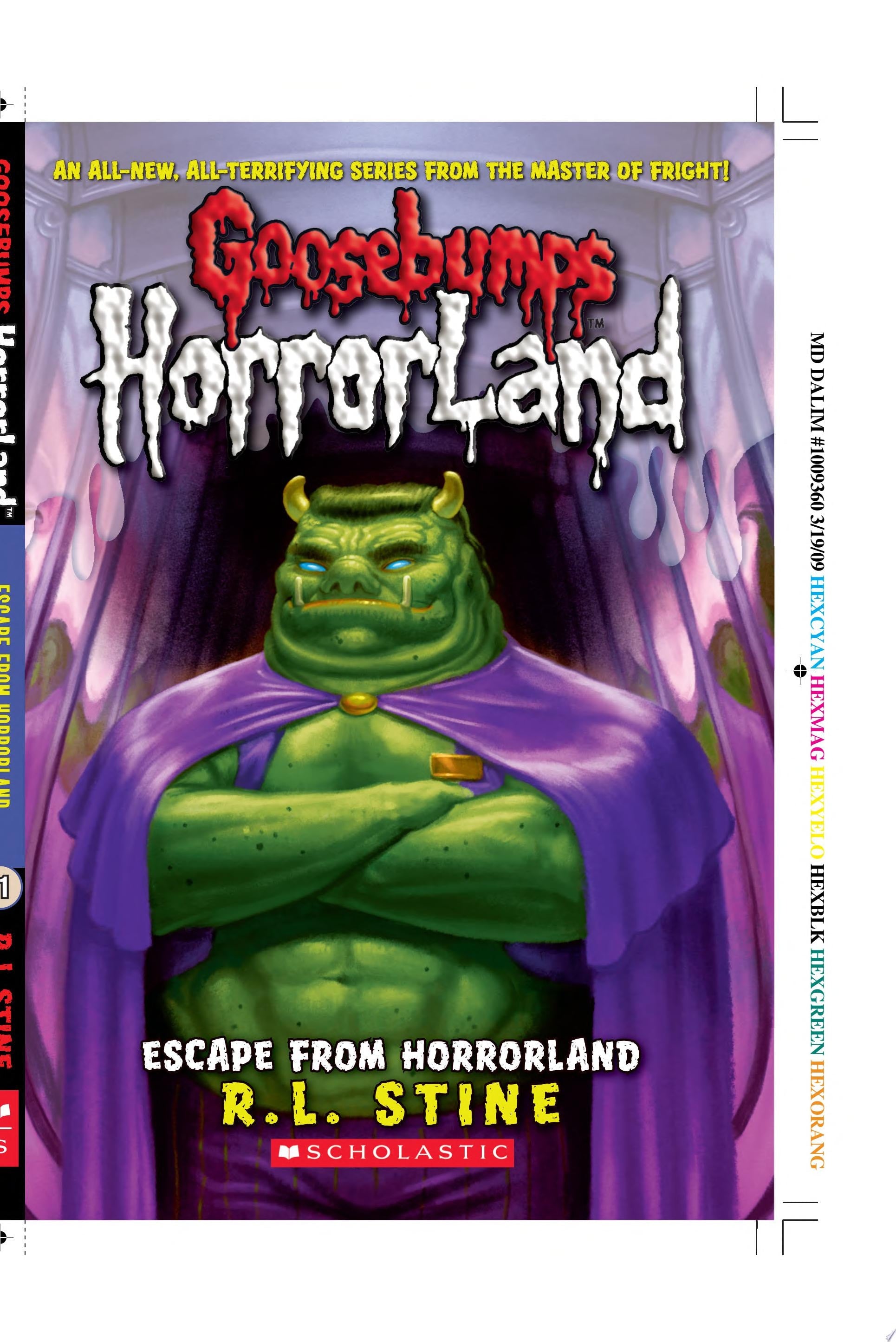 GOOSEBUMPS#11: Escape from HorrorLand, R. L. Stine – Hobbyz